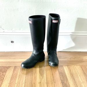 Hunter Women's Original Tall Rain Boots: Black